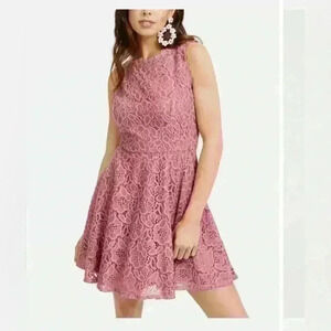 NWT Macy’s Pink Floral Dress